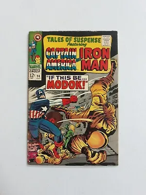 Buy Tales  Of Suspense 94 Marvel Comics 1st Modok 1967 Captain America, Iron Man  • 80.31£