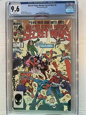 Buy Marvel Super Heroes Secret Wars #5 (Sept 1984) CGC 9.6~White Pages. Graded 10/23 • 95.94£