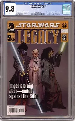 Buy Star Wars Legacy #5 CGC 9.8 2006 4011509003 • 90.92£