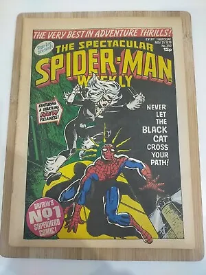 Buy Stan Lee Present Spiderman Comic Nov 21 No #350 MARVEL 1979 Black Cat 1st App • 200£
