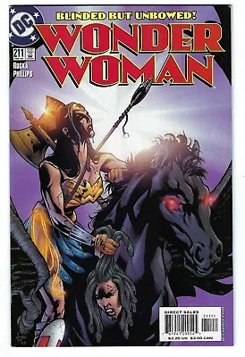 Buy Wonder Woman 211 NM 9.4 Blinded But Unbound! 2005 • 3.83£