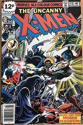 Buy Uncanny X-Men #119 VF March 1979 Moses Magnum Sunfire Misty Knight Appearance • 34.99£