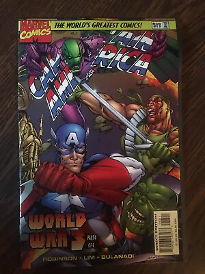 Buy Marvel Comics Captain America (Nov 1996) #13 Comic Book  World War 3  (m) • 3.16£