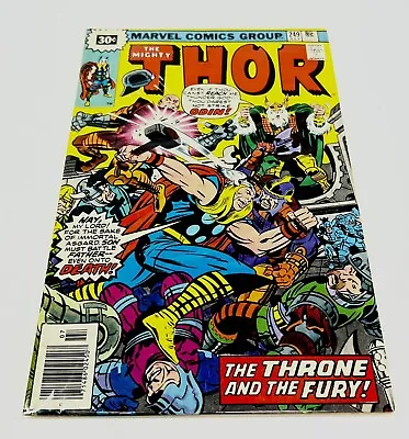 Buy The Mighty Thor 249 30 Cent Price Variant - Rare .30 • 33.57£