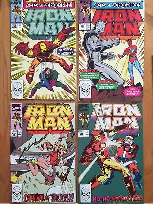 Buy Iron Man #251 - #255 1989 - 1990  | 5 Comics In Great Condition • 20£