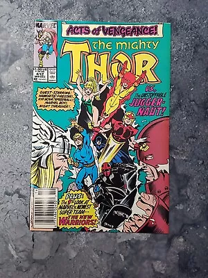 Buy Mighty Thor #412 Marvel Comics 1989 1st Team App New Warriors + Night Thrasher • 11.03£