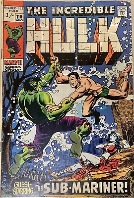 Buy Hulk # 118  Sub Mariner • 15£