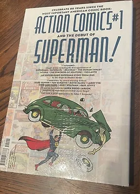 Buy Action Comics ● 80 Years Of Superman Deluxe Edition [HC] [Sealed] DC Comics • 19.97£