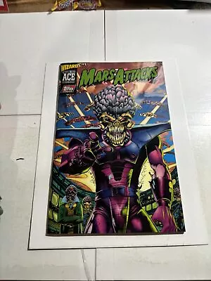 Buy Mars Attacks #11 (NM 9.4) Wizard Ace Edition #65 Acetate Cover Topps Comics 9.0 • 8.02£