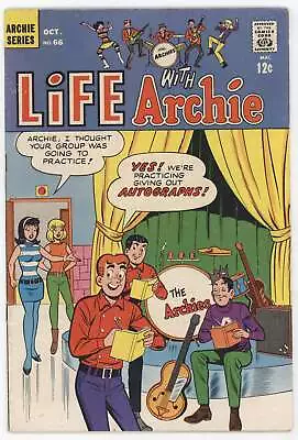 Buy Life With Archie 66 Archie 1967 FN Betty Veronica Rock Band Bikini Swimsuit Surf • 11.27£