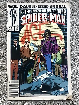 Buy Marvel Comic  Spectacular Spider-Man Annual #5 (1985, Marvel) Peter David Black  • 2.60£