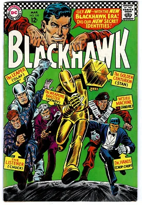 Buy BLACKHAWK #230 In FN/VF A 1967 DC Silver Age Comic  JUSTICE LEAGUE AMERICA Cameo • 11.86£