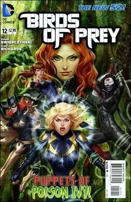 Buy Dc Comics - Birds Of Prey #12 - Artgerm Poison Ivy Cover - October 2012 - Vfn/nm • 9.99£