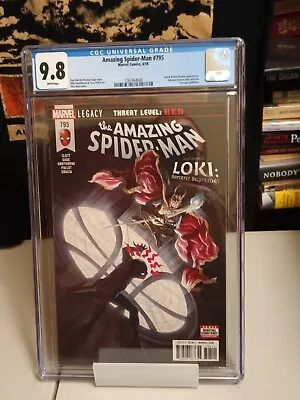 Buy Amazing Spider-Man #795 CGC 9.8 Loki, Norman Osborn Joins Carnage Symbiote NICE! • 56.92£
