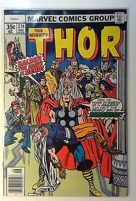 Buy Thor #274 Marvel (1978) VF 1st Series 1st Print Comic Book • 4.55£