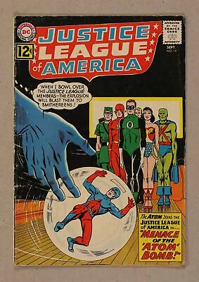 Buy Justice League Of America #14 GD/VG 3.0 1962 • 30.83£