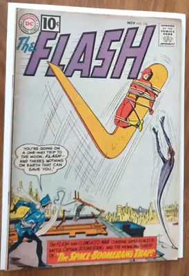 Buy 1959 DC COMICS The FLASH # 124 CAPTAIN BOOMERANG AND TIME AGAINST THE FLASH 10c • 44.47£