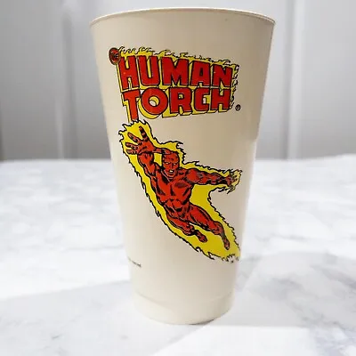 Buy Vintage The Human Torch Marvel Comics 7-11 Slurpee Cup • 6.88£