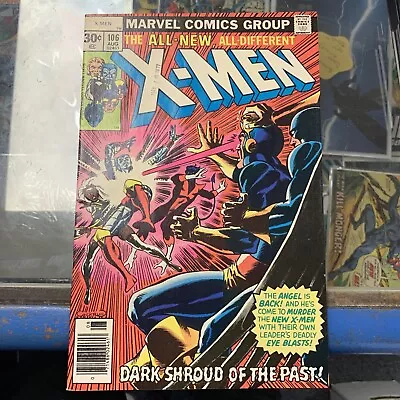 Buy Marvel Comic Group Uncanny X-Men #106 F/VF Dark Shroud Of The Past, Nice Book • 55.51£
