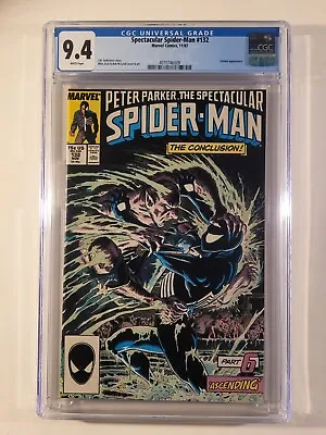 Buy Spectacular Spider-Man #132 CGC 9.4 Kraven's Last Hunt • 59.13£