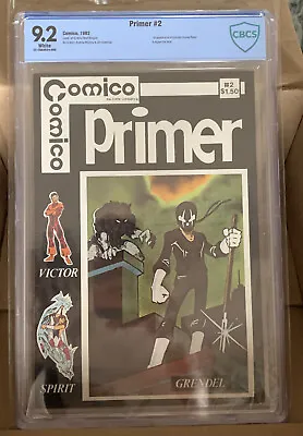 Buy Primer #2 1st Grendel Argent Comico 1982 CBCS 9.2 White • 716.98£