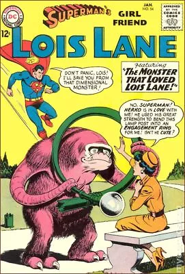 Buy Superman's Girlfriend Lois Lane #54 GD/VG 3.0 1965 Stock Image Low Grade • 5.52£
