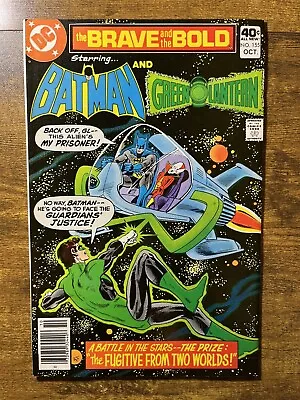 Buy The Brave And The Bold 155 High Grade Newsstand Batman & Green Lantern Dc 1979 • 9.23£