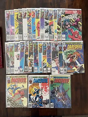 Buy Daredevil 159-191 Incomplete 1979 Newsstand Variants, Bullseye, Elektra • 296.35£