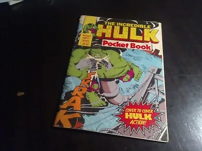 Buy The Incredible Hulk Pocket Book # 2 Marvel 1980 • 6.50£