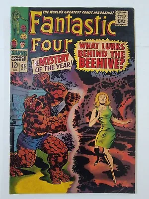 Buy Fantastic Four #66 FN- Origin Of HIM ~ Adam Warlock Marvel 1967 Jack Kirby • 78.37£