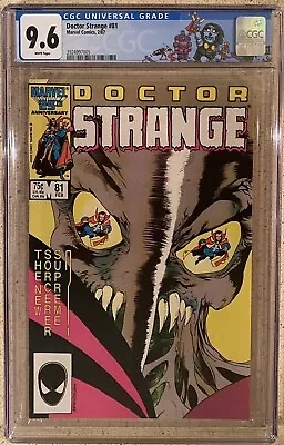 Buy DOCTOR STRANGE #81 (1987) CGC 9.6🌀1st RINTRAH App🌀Final Issue ‘74 Series🌀 • 55.30£