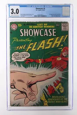 Buy Showcase #8 - D.C. Comics 1957 CGC 3.0 2nd Appearance Of Silver Age Flash. Origi • 1,536.64£