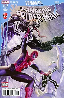Buy AMAZING SPIDERMAN 792 2nd PRINT VARIANT NM MANIAC 1st SOLD OUT PRINTING PTG PRT • 27.65£