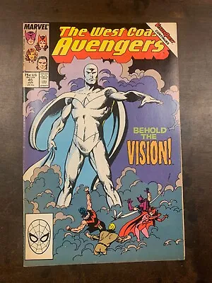 Buy West Coast Avengers #45 (marvel Comics) 1989 1st White Vision Vg • 12.66£