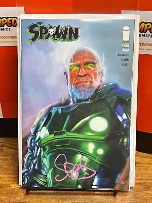 Buy Spawn #340 Signed (Bright Pink) By Mark Spears Cover Artist (Image Comics) NM • 35.47£