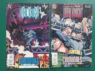 Buy Batman Legends Of The Dark Knight 69 70 ( Criminals Parts 1-2 ) 1995 • 3£