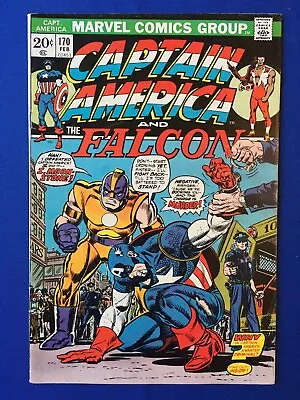 Buy Captain America #170 FN/VFN (7.0) MARVEL ( Vol 1 1974) 1st Full App Moonstone (2 • 21£