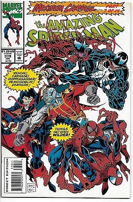Buy Amazing Spider-Man! #379 In Near Mint 9.4 Condition!!!! • 3.93£
