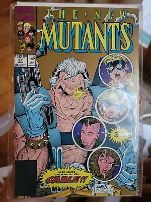Buy New Mutants #87 (1984) 1st Appearance Of Cable, Second Printing Gold Cover • 11.87£