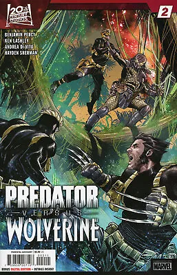 Buy MARVEL Predator Vs Wolverine #2 3 Or 4 Choose Your Cover - $6.99 Flat Shipping • 3.20£