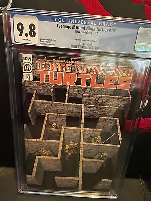 Buy Teenage Mutant Ninja Turtles 141 RI-A 1:10 CGC 9.8 WP TMNT IDW • 63.34£