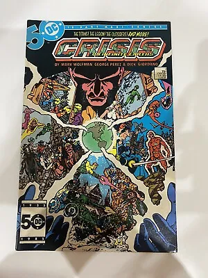 Buy DC Comics CRISIS ON INFINITE EARTHS #3 June 1985 Wolfman/Perez • 20£