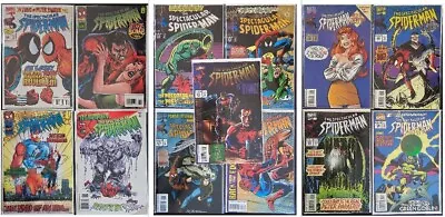 Buy Lot Of 13 Spectacular Spider-Man #215-222, 221 222 225 226 228-230 All NM Marvel • 17.66£