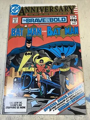 Buy BRAVE AND THE BOLD #200 BATMAN AND Outsiders 1st App (1983) KATANA [JW21] • 23.61£