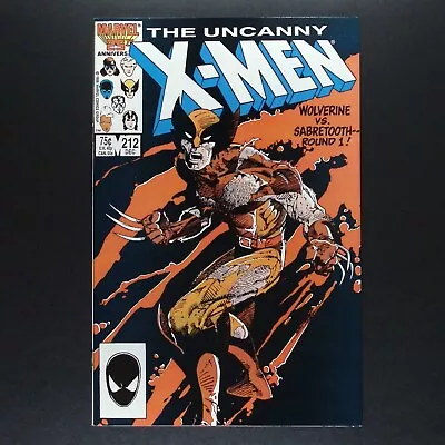 Buy Uncanny X-Men #212 | Marvel 1986 | 1st Wolverine Vs. Sabretooth | NM- • 22.43£
