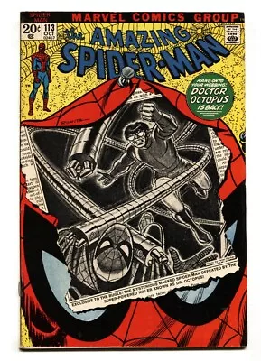 Buy Amazing Spider-Man #113 - 1972 - Marvel - FN - Comic Book • 52.17£