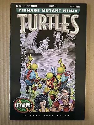 Buy Teenage Mutant Ninja Turtles 62 First Printing 1993 Mirage Comic Book Last Issue • 199.84£
