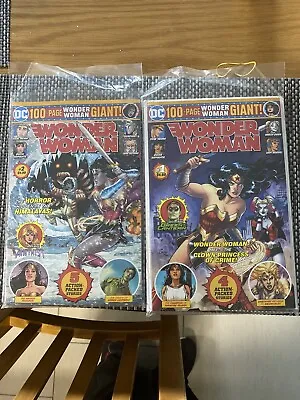 Buy Dc Comics Wonder Woman 100 Page Giant 1&2 Green Lantern  Harley Quinn • 12£