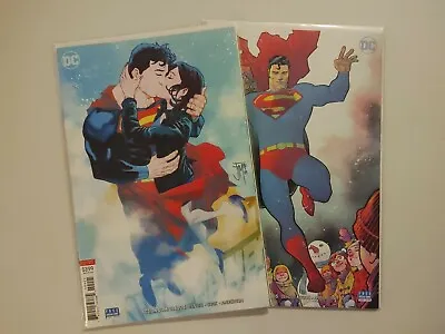 Buy Action Comics #1004 & 1005 Superman Villain Logo Ceased Variant B  2019 (8) • 3.60£