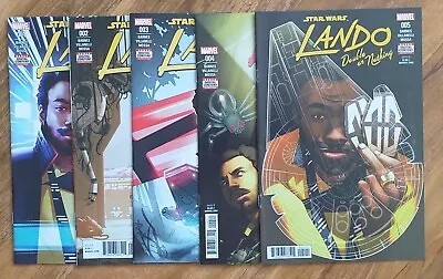 Buy Marvel Star Wars Lando Double Or Nothing 1 2 3 4 5 Complete Set  • 20£